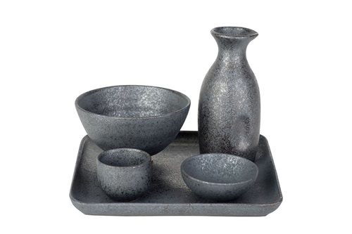 Små serveringsskåle, Ø7x2,7cm, porcelæn, mørk, MIKURA, (24 stk.) - Små serveringsskåle, Ø7x2,7cm, porcelæn, mørk, MIKURA, (24 stk.)