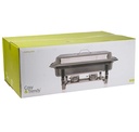Chafing Dish, 9L, rustfri stål, mørk grå, (1 stk.) - Chafing Dish, 9L, rustfri stål