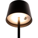 LED bordlampe, MONTE-CARLO, Securit, ledningsfri og genopladelig, sort, (1 stk.) - LED bordlampe, MONTE-CARLO, Securit, ledningsfri og genopladelig, sort, (1 stk.)