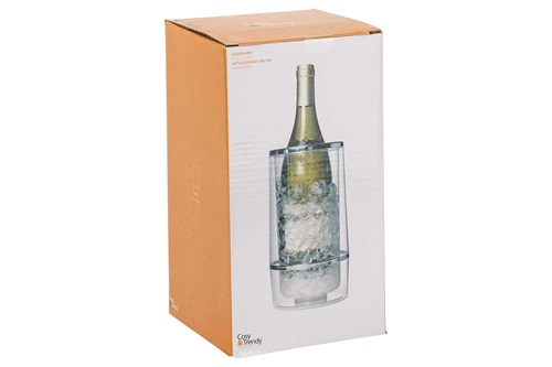 Vinkøler, Ø11,5-12x23,5cm, plastik, transparent, (1 stk.) - Vinkøler, Ø11,5-12x23,5cm, plastik, transparent, (1 stk.)