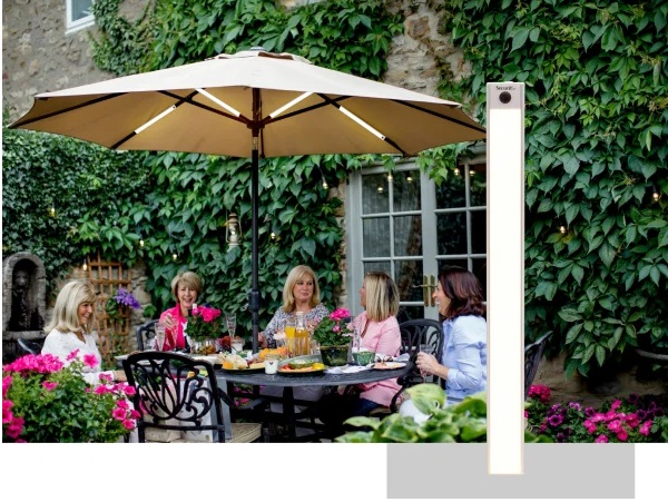 LED lampe til parasol, BERLIN, Securit, ledningsfri og genopladelig, hvid (1 stk.) - LED lampe til parasol, BERLIN, Securit, ledningsfri og genopladelig, hvid (1 stk.)