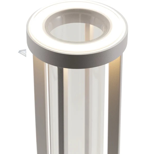LED bordlampe/vase, FLORENCE, Securit, ledningsfri og genopladelig, hvid (1 stk.) - LED bordlampe/vase, FLORENCE, Securit, ledningsfri og genopladelig, hvid (1 stk.)