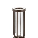 LED bordlampe/vase, FLORENCE, Securit, ledningsfri og genopladelig, brun (1 stk.) - LED bordlampe/vase, FLORENCE, Securit, ledningsfri og genopladelig, brun (1 stk.)