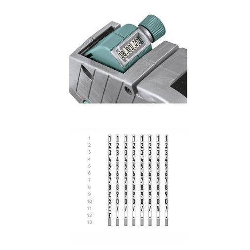 Prismærkepistol, datomærkning, METO BASIC, S 822, 1 linje, 8 tegn, (1 stk.) - Prismærkepistol, datomærkning, METO BASIC, S 822, 1 linje, 8 tegn, (1 stk.)