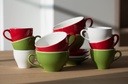 Kaffekop med hank, 20cl, porcelæn, BARISTA, hvid, (12 stk.) - Kaffekop med hank, 20cl, hvid, porcelæn, BARISTA, (12 stk.)