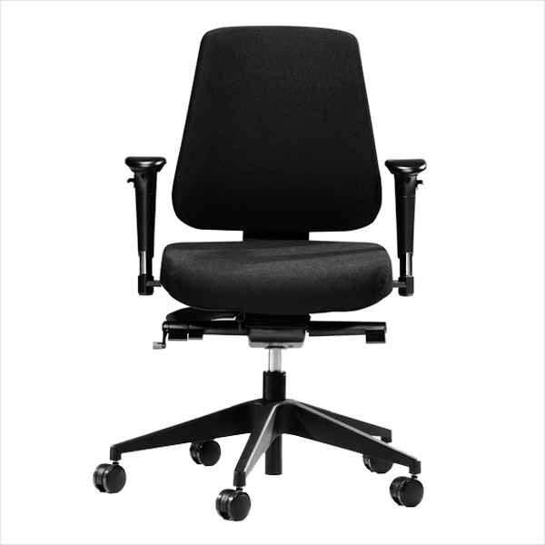 Ergonomisk kontorstol, Canadian Ergo 01, sort, (1 stk.) - Ergonomisk kontorstol, Canadian Ergo 01, sort, (1 stk.)