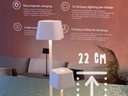 LED bordlampe, MALTA, Securit, ledningsfri og genopladelig, hvid, (1 stk.) - LED bordlampe, MALTA, Securit, ledningsfri og genopladelig, hvid, (1 stk.)