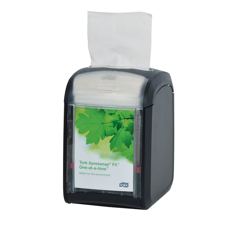 Servietdispenser, Xpressnap, Fit, Sort, N14, 272900, Tork, (1 Stk.) - Servietdispenser, Xpressnap, Fit, Sort, N14, 272900, Tork, (1 Stk.)