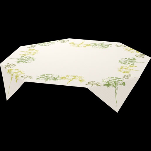Stikdug, Dunicel, 84x84cm, "Green Umbles", Duni, (100 stk.) - Stikdug, Dunicel, 84x84cm, "Green Umbles", Duni, (100 stk.)