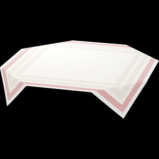 Stikdug, Dunicel, 84x84cm, Rigato bordeaux, Duni, (100 stk.) - Stikdug, Dunicel, 84x84cm, Rigato bordeaux, Duni, (100 stk.)