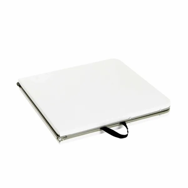 Markedsbord, salgsbord, sammenklappeligt, 60x122 cm, hvid med gråt stel, (4 stk.) - Markedsbord, salgsbord, sammenklappeligt, 60x122 cm, hvid med gråt stel, (4 stk.)