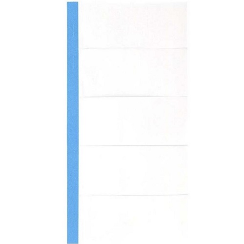 Telefonblok, 5-delt, Bantex, 12x24 cm, 60g, 75bl, (10 stk.) - Telefonblok, 5-delt, Bantex, 12x24 cm, 60g, 75bl, (10 stk.)