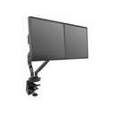 Skærmarm til 2 skærme, maks 30" skærme, Ergopro, sort, (1 stk.) - Skærmarm til 2 skærme, maks 30" skærme, Ergopro, sort, (1 stk.)