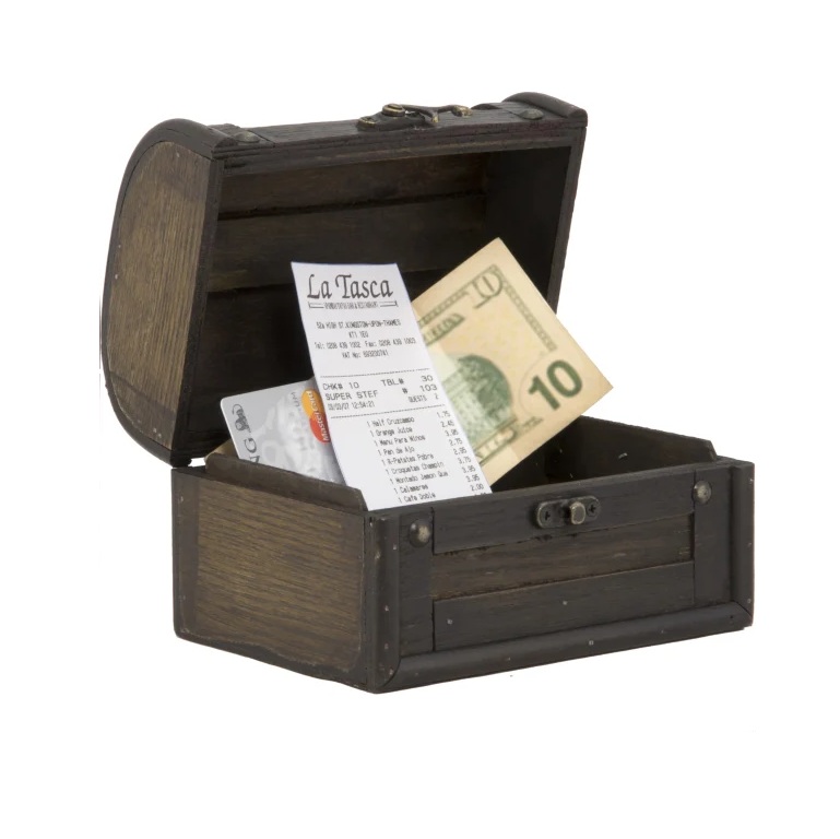 Regningsholder, Securit Treasure Box, (1 stk.) - Regningsholder, Securit Treasure Box, (1 stk.)