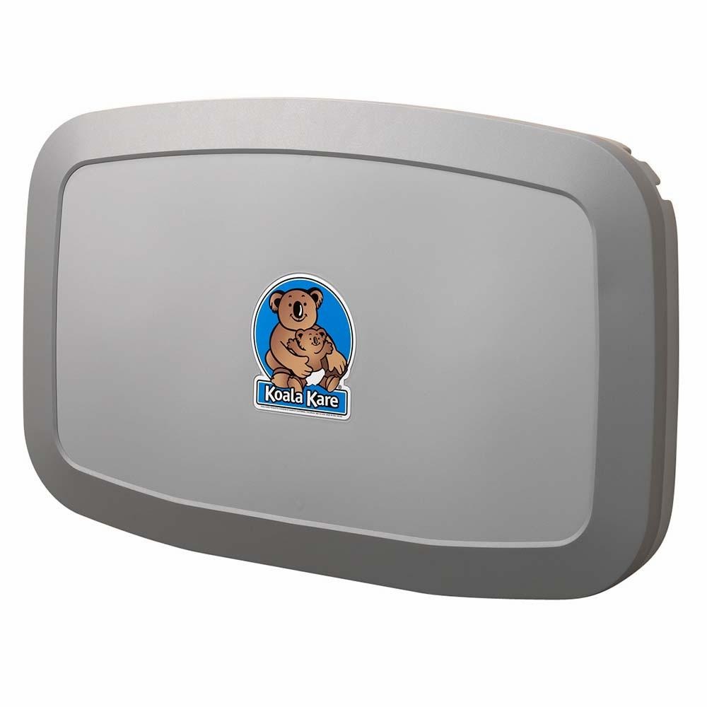 Væghængt puslebord, m/ papirdispenser, grå, plast, Dan Dryer, Koala, (1 stk.) - Væghængt puslebord, m/ papirdispenser, grå, plast, Dan Dryer, Koala, (1 stk.)