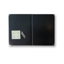 Dokument-/diplomomslag Deluxe, A4, læder, sort, Peleman, (1 stk.) - Dokument-/diplomomslag Deluxe, A4, læder, sort, Peleman, (1 stk.)