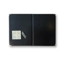Menuomslag, Deluxe, A4, læder, sort, Peleman, (1 stk.) - Menuomslag, Deluxe, A4, læder, sort, Peleman, (1 stk.)