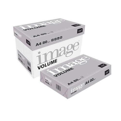 Kopipapir, A4, 80g, Image Volume, hvid, (5x500 ark) - Kopipapir, A4, 80g, Image Volume, hvid, (5x500 ark)