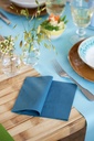 Frokostserviet, 3-lags, 33x33cm, "Ocean Teal", Duni, (1000 stk.) - Frokostserviet, 3-lags, 33x33cm, "Ocean Teal", Duni, (1000 stk.)