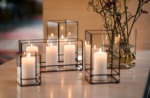 Lanterne, glas, 15x15x25cm, "Capella", Duni, (2 stk.) - Lanterne, glas, 15x15x25cm, "Capella", Duni, (2 stk.)