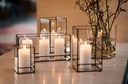 Lanterne, glas, 15x15x25cm, "Capella", Duni, (2 stk.) - Lanterne, glas, 15x15x25cm, "Capella", Duni, (2 stk.)