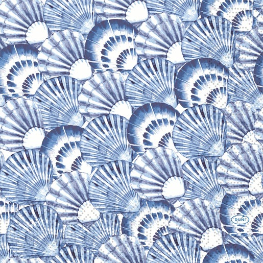 Frokostserviet, 3-lags, 33x33cm, "Tide", Duni, (500 stk.) - Frokostserviet, 3-lags, 33x33cm, "Tide", Duni, (500 stk.)