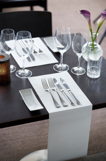Serviet, Dunilin, 40x60cm, hvid, Duni, (225 stk.) - Serviet, Dunilin, 40x60cm, hvid, Duni, (225 stk.)