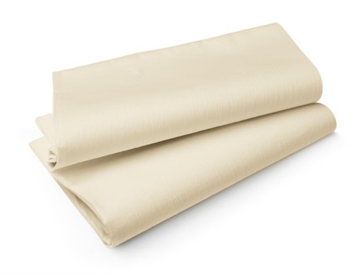 Borddug, Evolin, 127x220mm, creme, Duni, (25 stk.) - Borddug, Evolin, 127x220mm, creme, Duni, (25 stk.)
