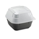 Genanvendelig plastskål med højt låg, 550ml, GoodBowl Tiny XL, Thermohauser, (sæt á 5 stk.) - Genanvendelig plastskål med højt låg, 550ml, GoodBowl Tiny XL, Thermohauser, (sæt á 5 stk.)