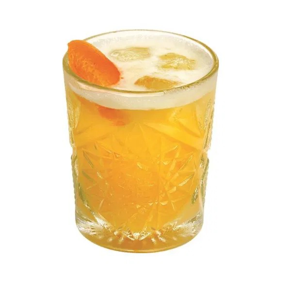Drinksglas, 35 cl, klar med mønster, glas, Hobstar, LIBBEY, (6 stk.)