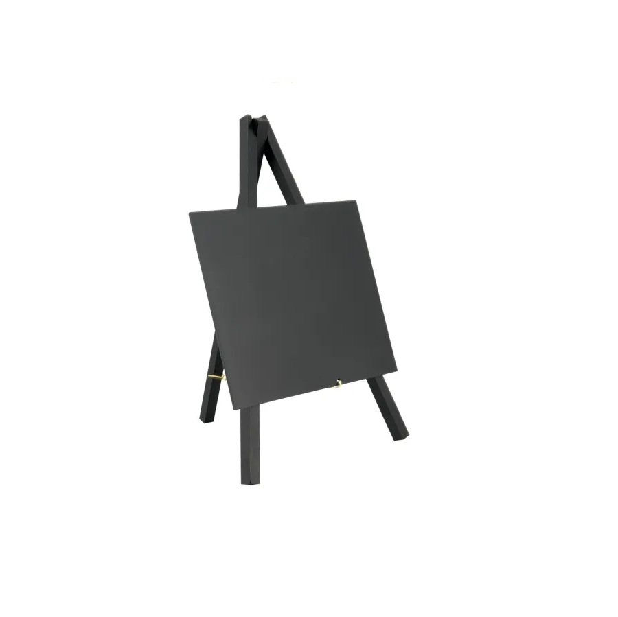 Bordskilte til kridtmarkere, Securit® mini tavlestafeli, 15x12,8 cm, træ/PP, flere farver, (sæt á 3 stk.)