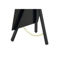 Bordskilte til kridtmarkere, Securit® mini tavlestafeli, 15x12,8 cm, træ/PP, flere farver, (sæt á 3 stk.) (Sort) - Bordskilte til kridtmarkere, Securit® mini tavlestafeli, 15x12,8 cm, træ/PP, flere farver, (sæt á 3 stk.)
