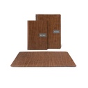 Dækkeserviet, Securit® LEATHER, 45x33,1x0,3 cm, læder, flere farver, (1 stk.) (Brun) - Dækkeserviet, Securit® LEATHER, 45x33,1x0,3 cm, læder, flere farver, (1 stk.)