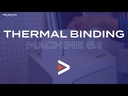 Indbindingsmaskine 8.1, Termisk, UNIBIND/Peleman, indbinder op til 120 ark, automatisk klemme, (1 stk.) - Indbindingsmaskine 8.1, Termisk, UNIBIND/Peleman, indbinder op til 120 ark, automatisk klemme, (1 stk.)