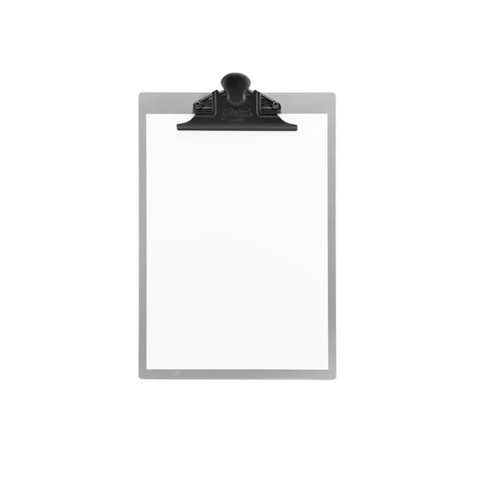 Clipboard menuholder, Securit® METAL, A4, metal, (1 stk.) - Clipboard menuholder, Securit® METAL, A4, metal, (1 stk.)