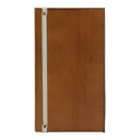 Regningsholder, Securit® LÆDER, 18,4x10,4x2 cm, træ/PU, træ/grå, (1 stk.) - Regningsholder, Securit® LÆDER, 18,4x10,4x2 cm, træ/PU, træ/grå, (1 stk.)