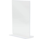 Borddisplay T-skilt, Securit®, A6, akryl, klar transparent, (1 stk.) - Borddisplay T-skilt, Securit®, A6, akryl, klar transparent, (1 stk.)