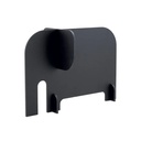 3D kridttavle m/ kridtmarker, sort, flere motiver, Securit 3D, (1 stk.) (Elefant) - 3D kridttavle m/ kridtmarker, 31x14,7x11,3cm, sort, flere motiver, Securit 3D, (1 stk.)