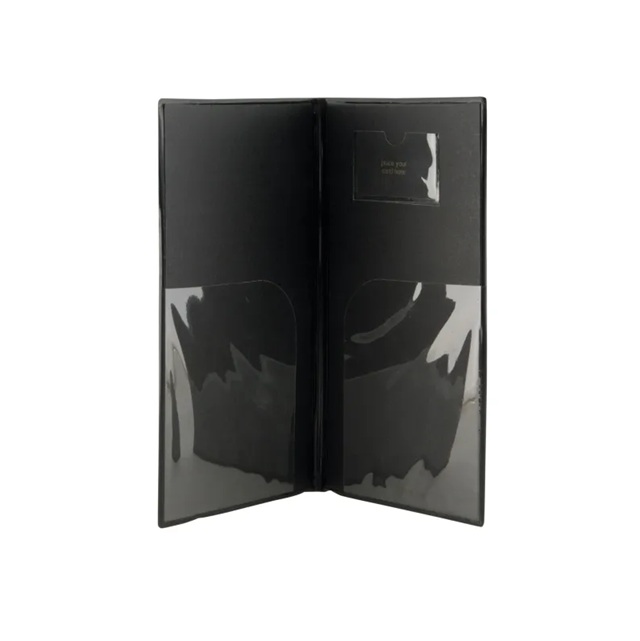 Regningsholder, Securit® BASIC, 23,7x12,5x0,5 cm, PVC, sort, (1 stk.) - Regningsholder, Securit® BASIC, 23,7x12,5x0,5 cm, PVC, sort, (1 stk.)