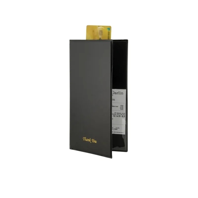 Regningsholder, Securit® BASIC, 23,7x12,5x0,5 cm, PVC, sort, (1 stk.) - Regningsholder, Securit® BASIC, 23,7x12,5x0,5 cm, PVC, sort, (1 stk.)