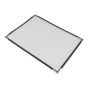 Menuholder, Securit® CRYSTAL DOUBLE, til 2 x A4 sider, PP, klar, (3 stk.) - Menuholder, Securit® CRYSTAL DOUBLE, til 2 x A4 sider, PP, klar, (3 stk.)