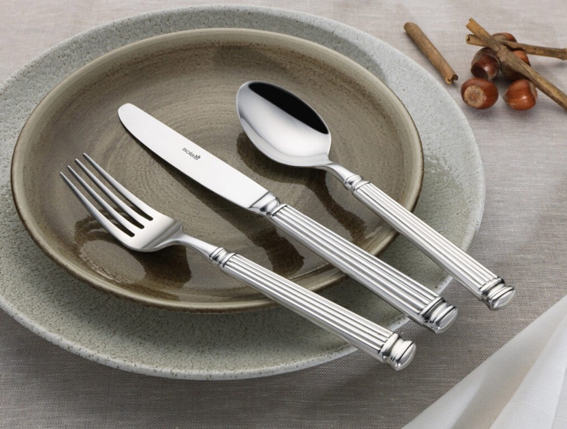Østersgaffel, L14,9cm, 18/10 rustfrit stål, SOLA Facette, (12 stk.) - Østersgaffel, L14,9cm, 18/10 stainless steel, SOLA Facette, (12 stk.)