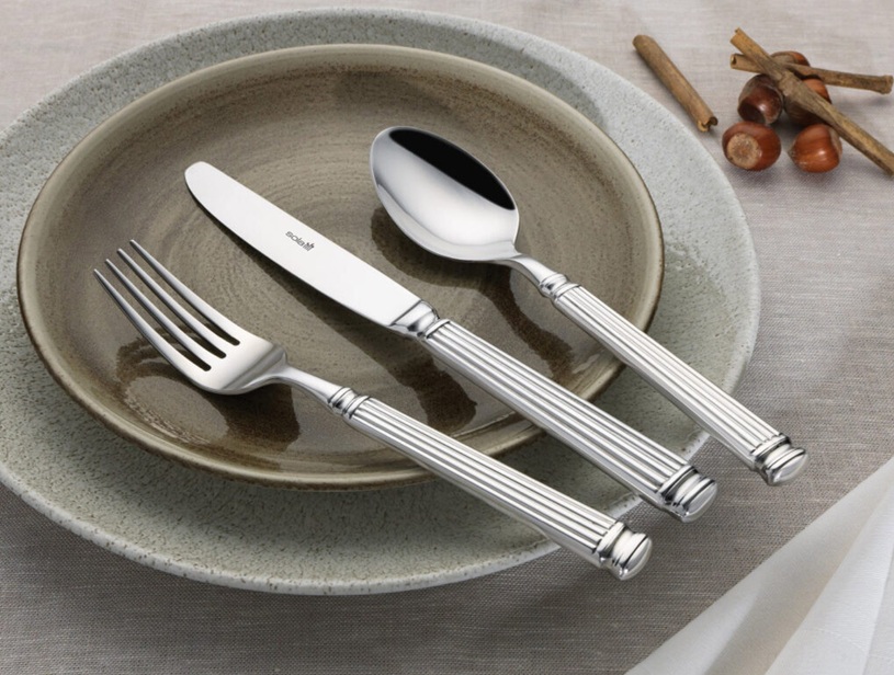 Smørkniv, L17,3cm, 18/10 rustfrit stål, SOLA Facette, (12 stk.) - Smørkniv, L17,3cm, 18/10 stainless steel, SOLA Facette, (12 stk.)