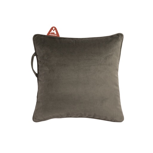 MONTANDOR pude med varmepudelomme, 45x45x12cm, stof, flere farver, Montandor, (1 stk.) (Brun) - MONTANDOR med varmepudelomme, 45x45x12cm, stof, flere farver, Montandor, (1 stk.)