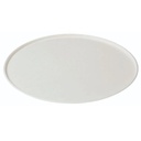 Pizzatallerken, flad, PFAS-free, sukkerrørsfiber, Ø33,2x0,5cm, hvid, Naturesse, (200 stk.) - Tallerken flad PFAS-free sukkerrørsfiber, Ø332x5mm, hvid - PIZZA