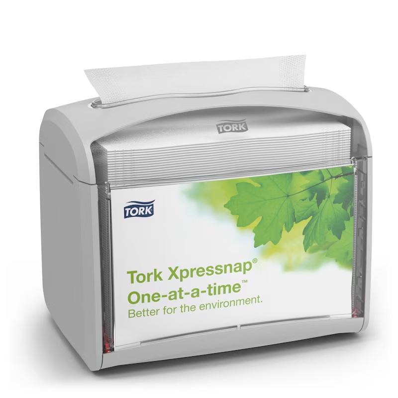 Servietdispenser, Xpressnap, Grå, N4, 272613, Tork, (1 stk.) - 272613 Tork Xpressnap® servietdispenser til bord