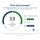 Servietdispenser, Xpressnap, Grå, N4, 272613, Tork, (1 stk.) - Tork Xpressnap fordele