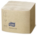 Dispenserserviet, Xpressnap, Fit, Natur, 2-lags, Advanced, N14, 12830, Tork, (4320 stk.) - 12830 Tork Xpressnap® Fit Serviet, Natur