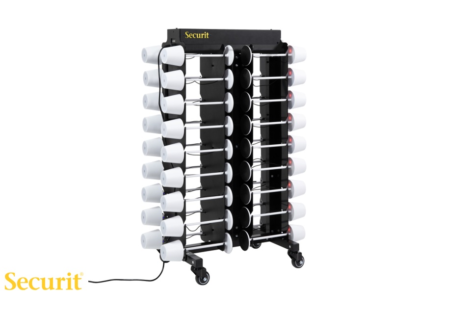 Ladestation til LED bordlamper - 36 pladers - Securit, (1 stk.) - Securit LPTRO36 ladestation til LED lamper