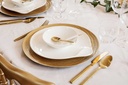 Suppetallerken, Ø20,5cm, hvid, porcelæn, EXQUISITE, (6 stk.) - Cosy & Trendy EXQUISITE suppetallerken
